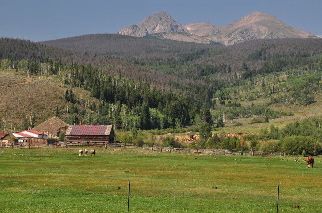 Along the northern Highway 9